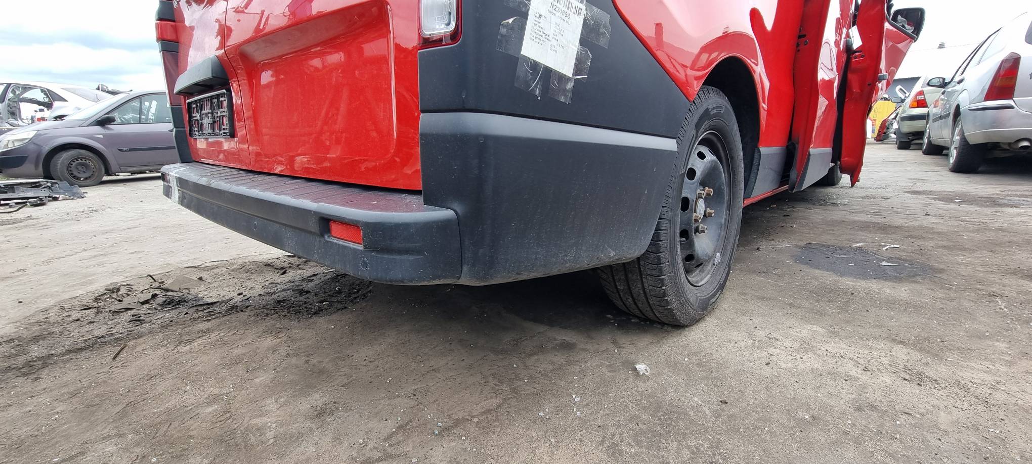 bumper rear part RENAULT TRAFIC III