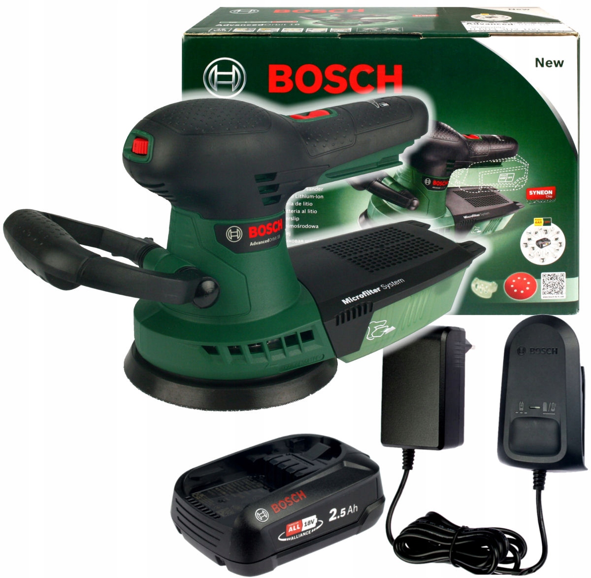 

Szlifierka Mimośrodowa 18V Advancedorbit 18 Bosch