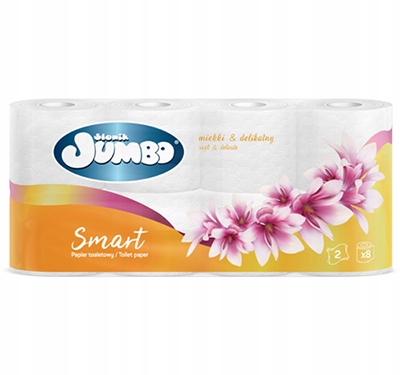 

Papier toaletowy Słonik Jumbo 2 warstwy celuloza
