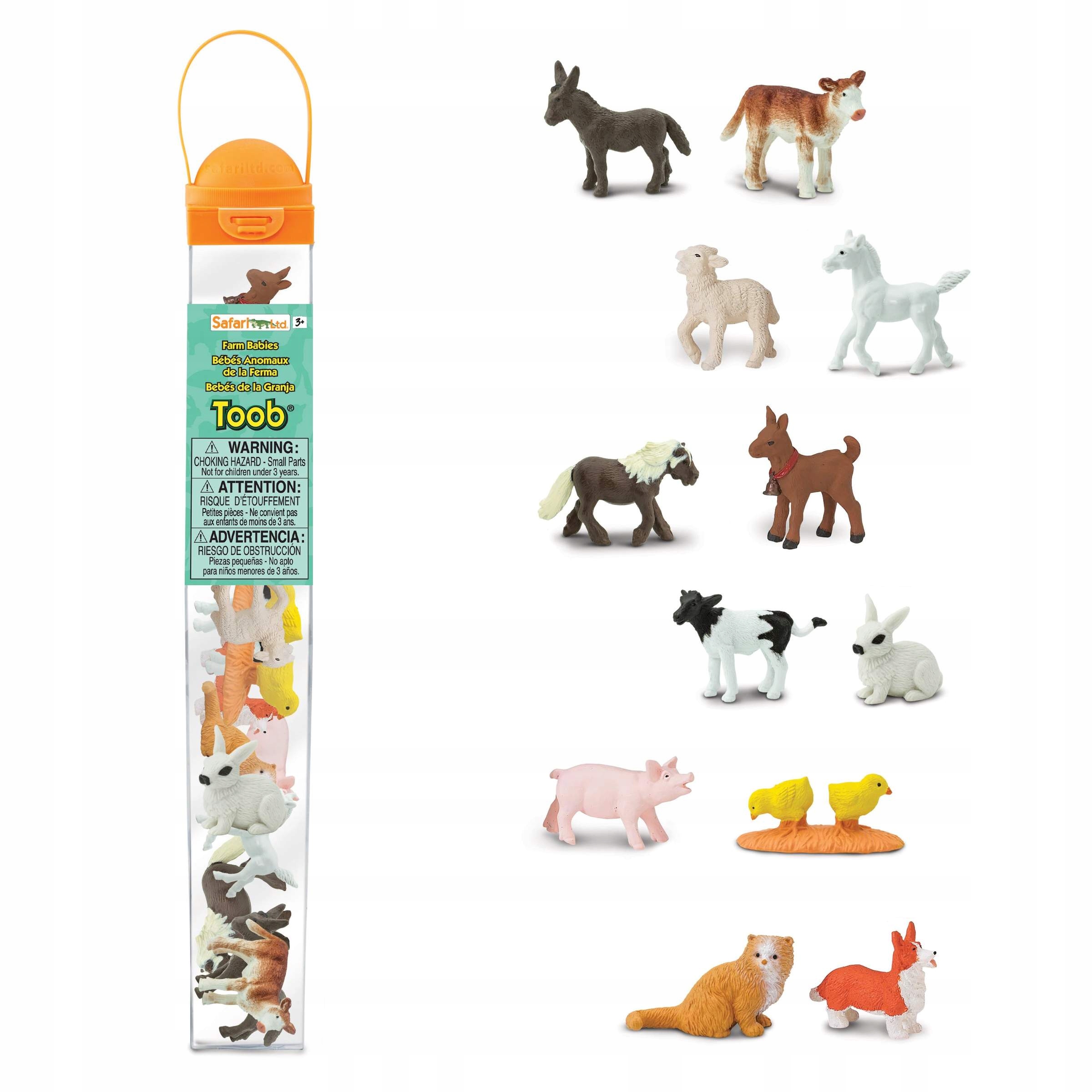 HODOWLANE MŁODE - ZESTAW MAŁE FIGURKI Safari LTD Typ zestaw