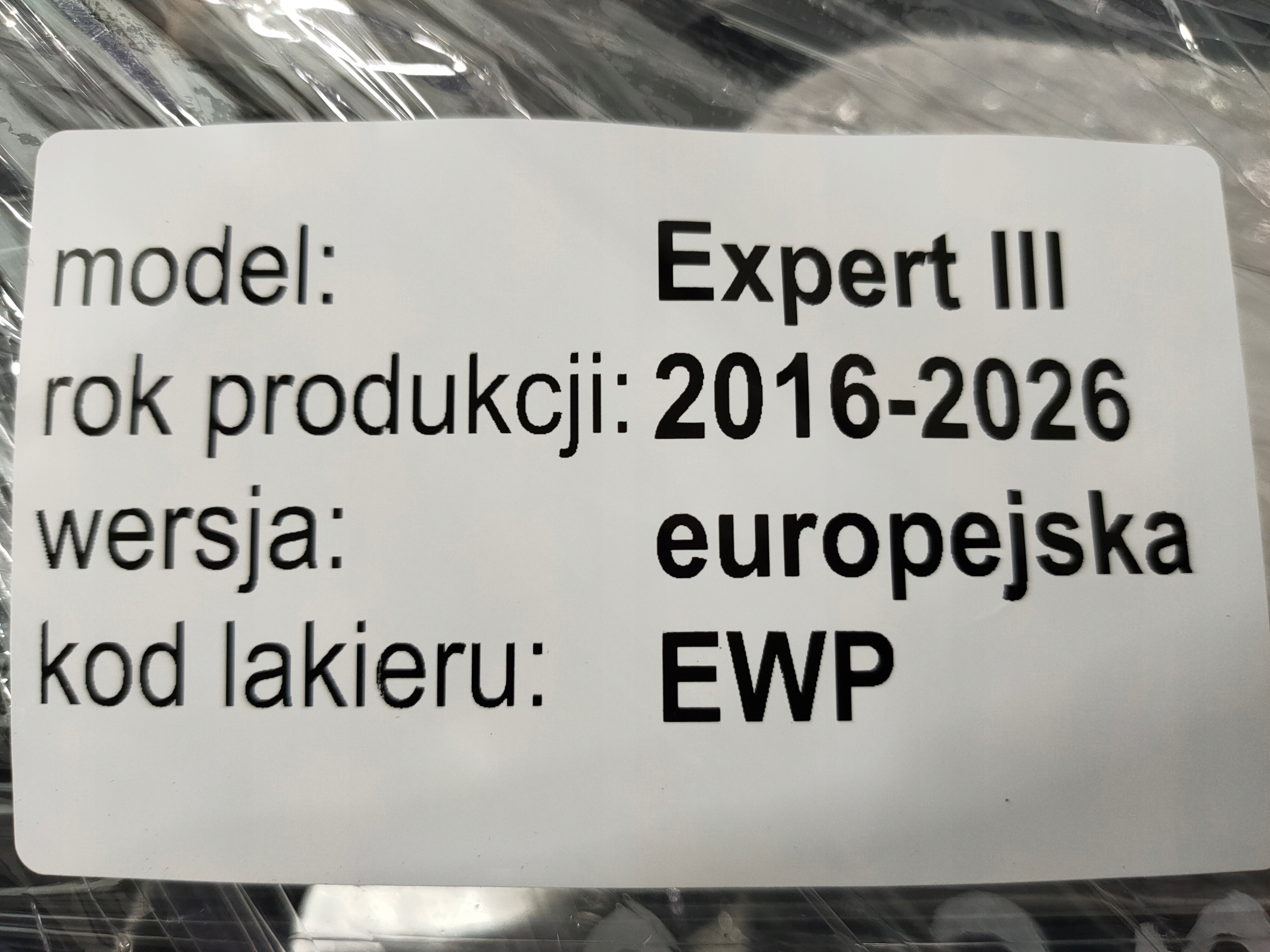 JUMPY EXPERT III 16-25 mirror right 9-PIN (7+2) black, LAKIEROWANE EUROPA