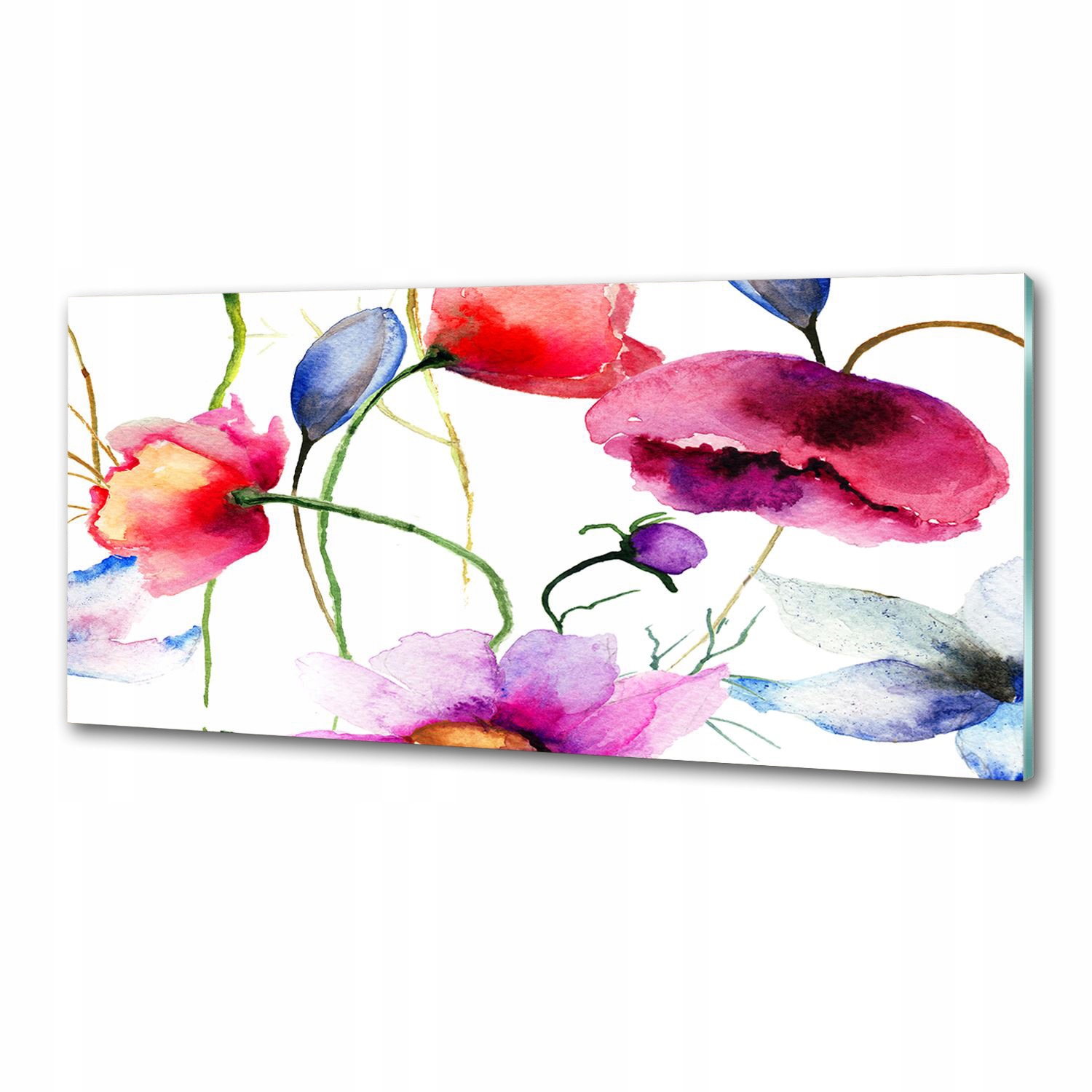 Sklenený panel do kuchyne Maki 125 x 50 cm Lepidlo
