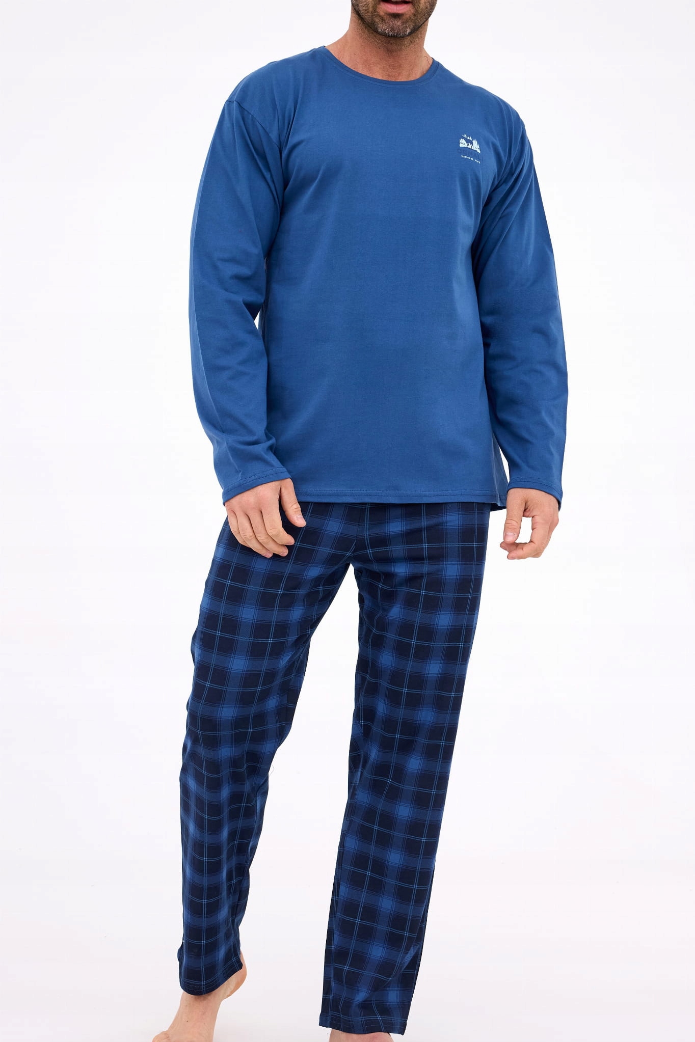 Pánské pyžamo s dlouhým rukávem Cornette 124/306 Denali 2 [Velikost 2XL]