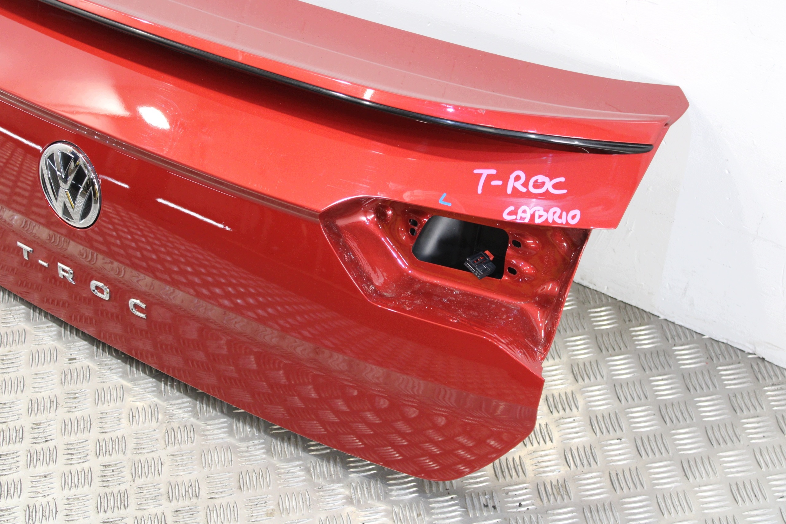 trunk door boot rear part rear complete VW T-ROC CABRIO 2GA 2GC