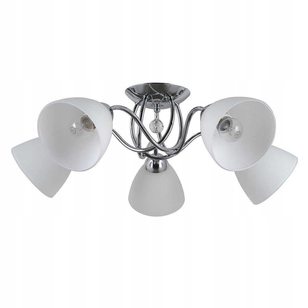Stropná lampa Chrom Lugano PND-5643-5 Italux