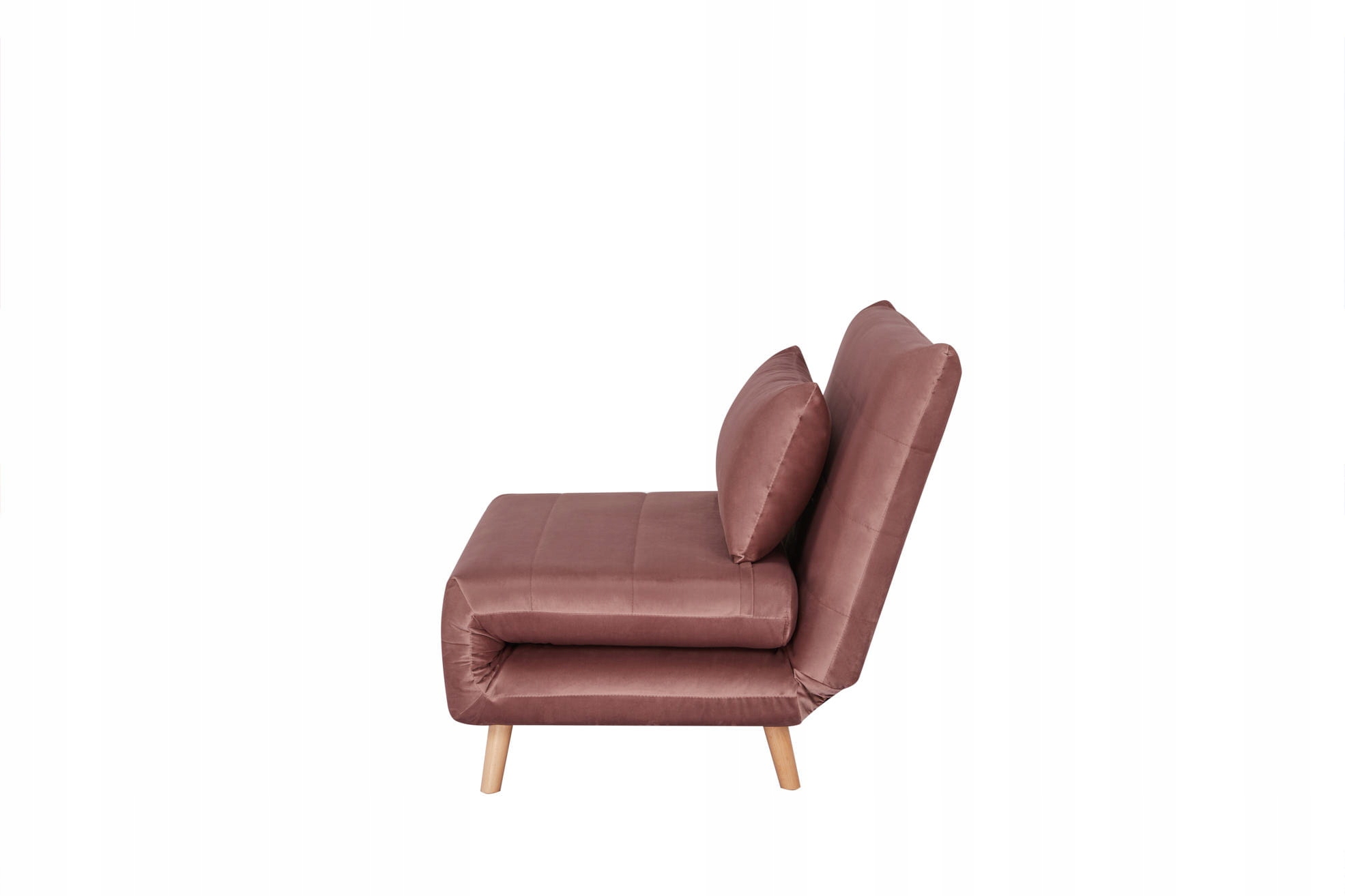 FOTEL ROZKŁADANY SPIKE Z FUNKCJĄ SPANIA SIGNAL Kolor obicia różowy