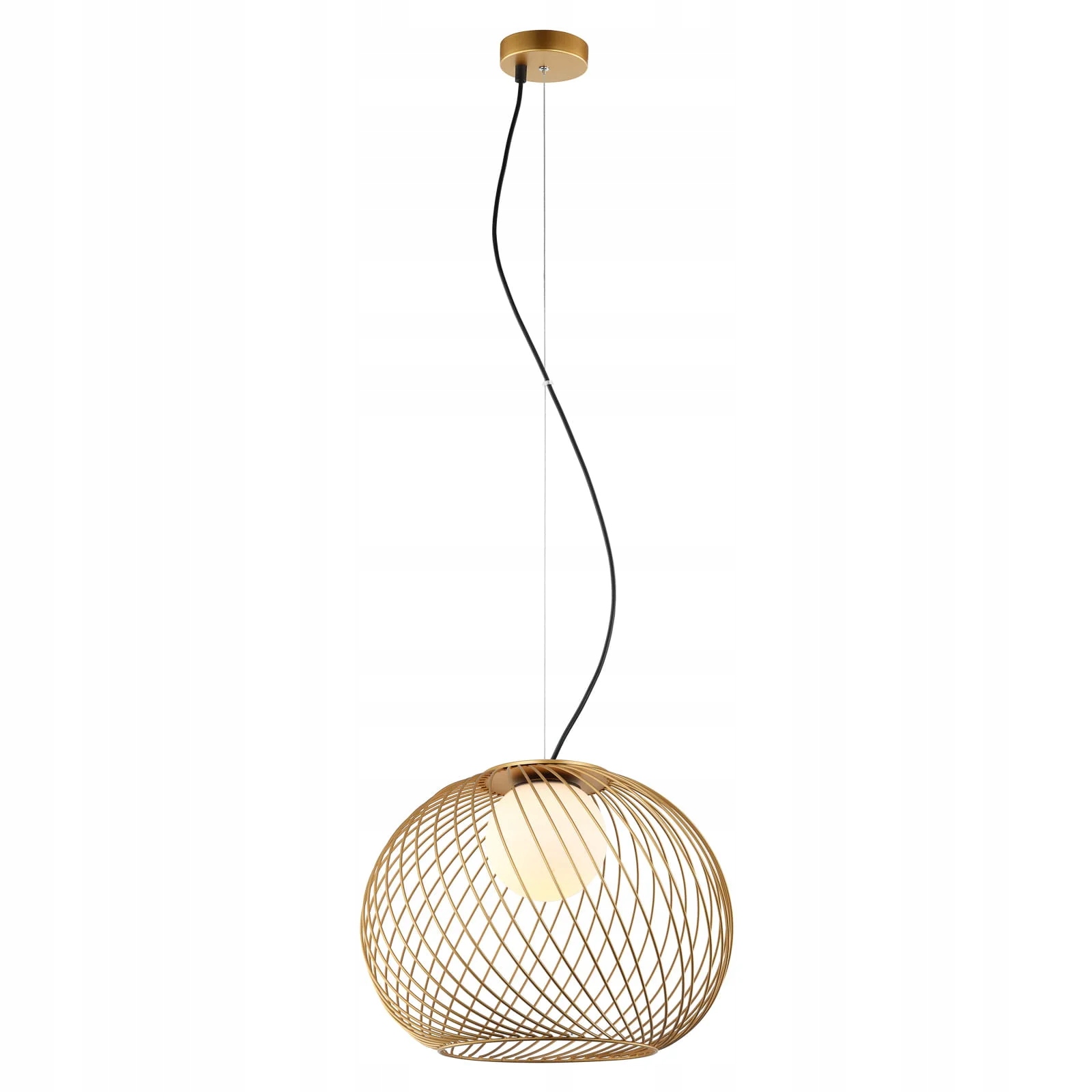 Italux Clarisa Závesná lampa Moderná zlatá Ø 43 cm MDM-3842-1 Gd
