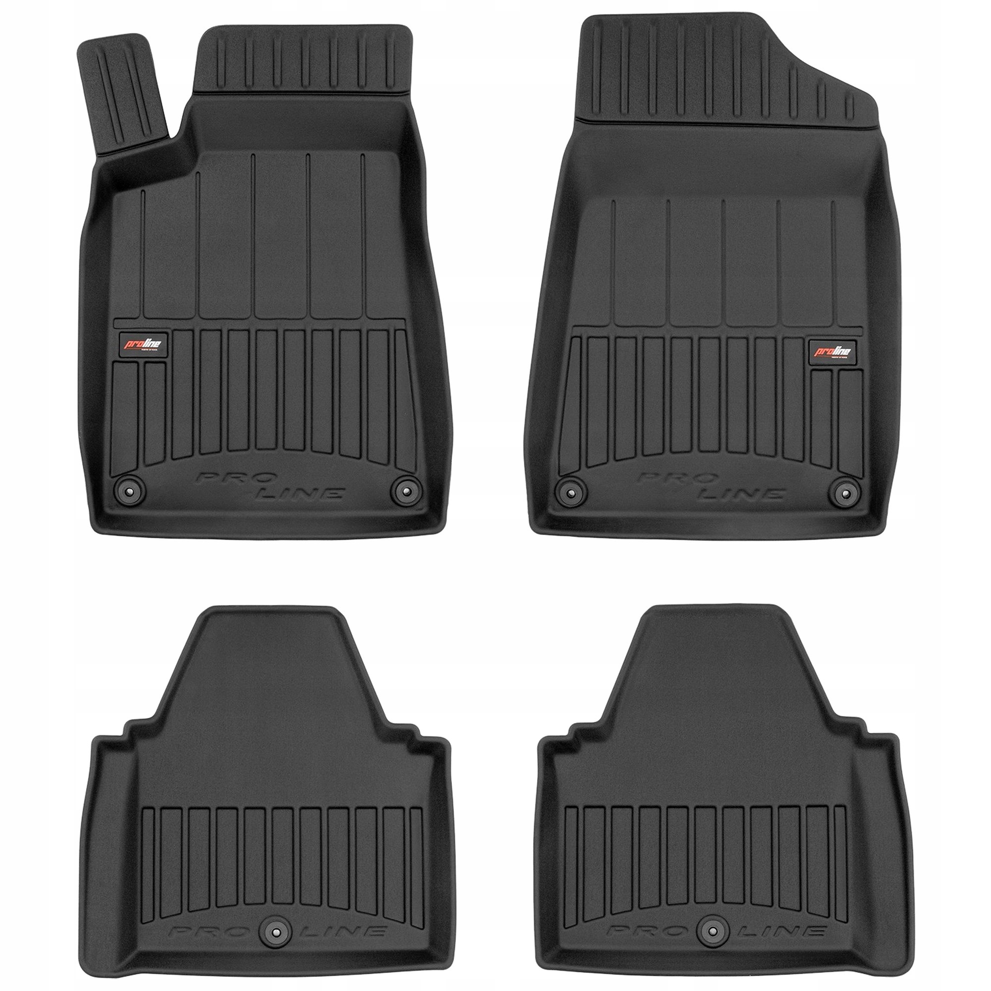 3D gumové koberce Peugeot 607 1999-2010