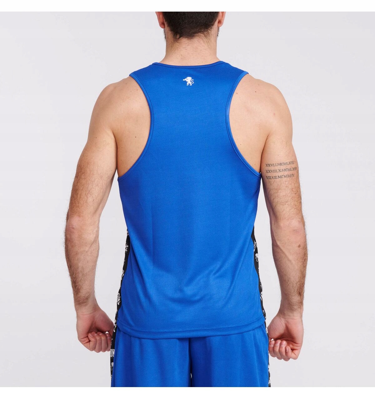 KOSZULKA BOKSERSKA LEONE AMBASSADOR Boxing Tank niebieska rozmiar M EAN (GTIN) 8053470724183