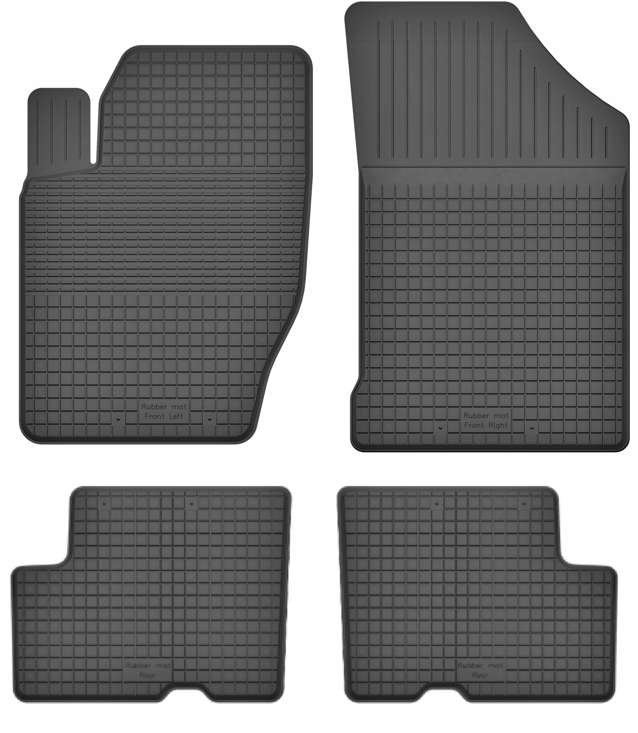 КИЛИМКИ РЕЗИНОВІ ПЛАСТИНИ DACIA LOGAN I / МЦВ I 04-12