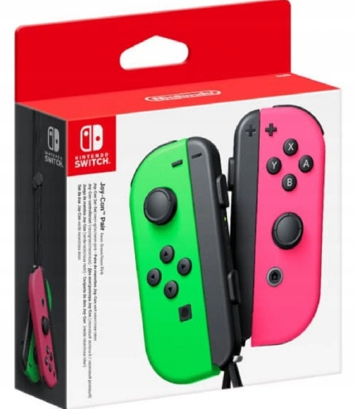 Joy-con Pair Ovladače Neon Green/neon Pink Nintendo Switch Nové Zabalené