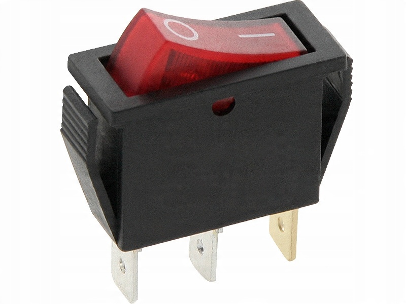 

Przełącznik Podświetlany Czerwony MK111 20A 12V