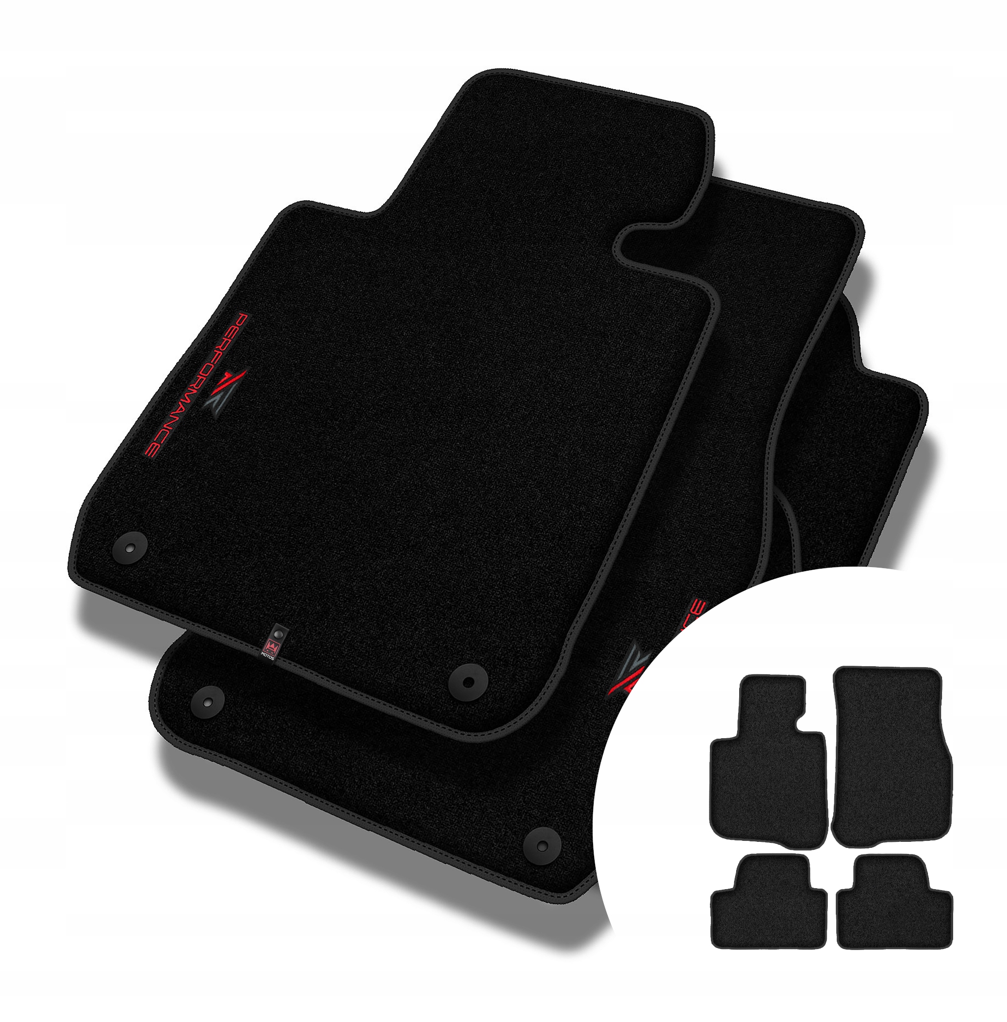 Velúrové koberčeky Performance Premium pre Bmw radu 4 F33 2013-2020