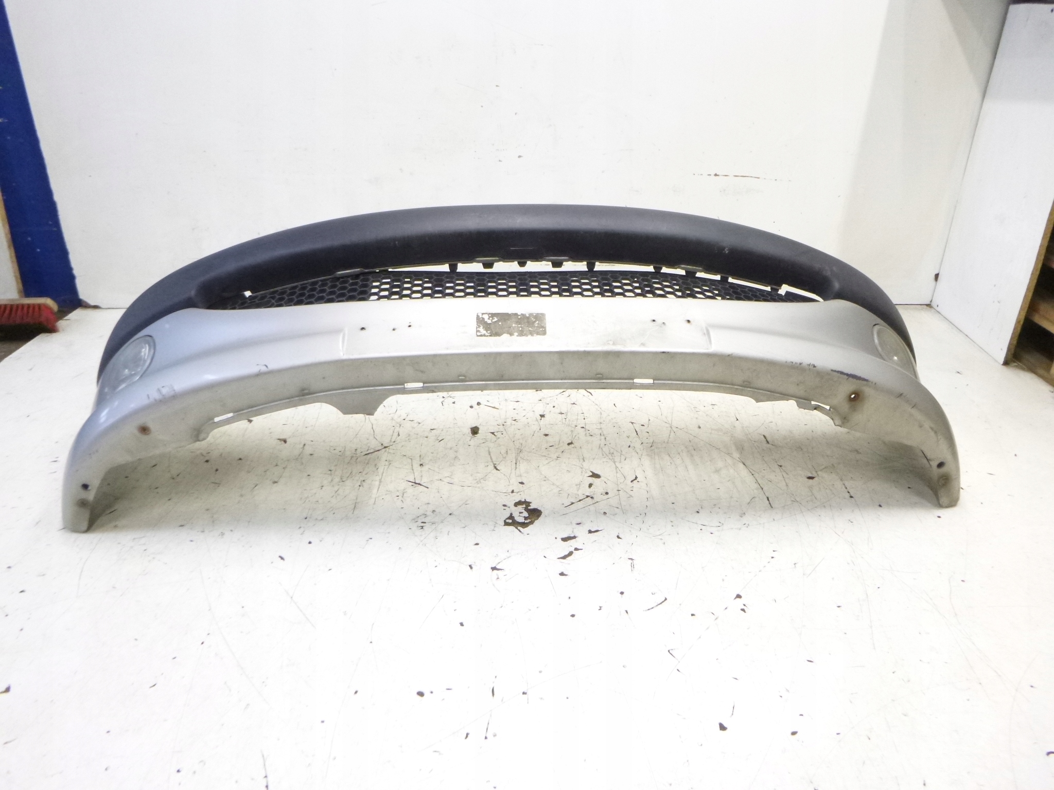 front bumper + fog lights Peugeot 206 2005 SREBNY