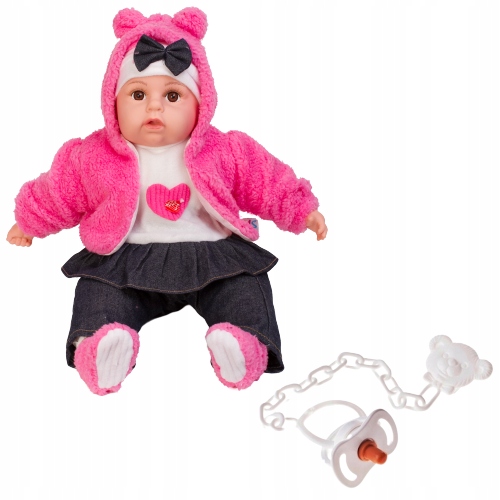 INTERAKTYWNA LALKA SŁODKI BOBAS DORIS 45cm ze smoczkiem EAN (GTIN) 1024934170492