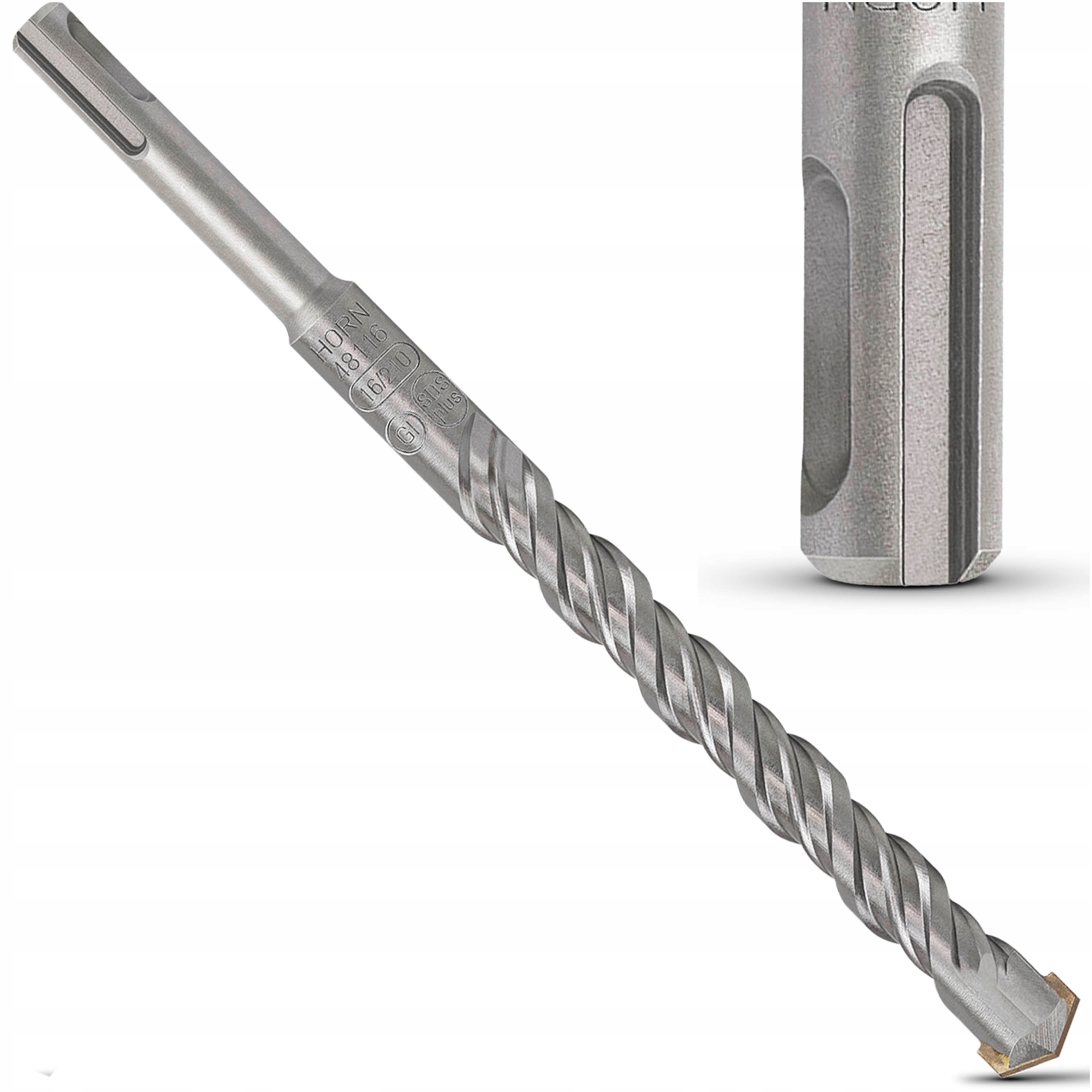 

Wiertło Do Muru Betonu fi 16x210 mm Sds-plus Widia
