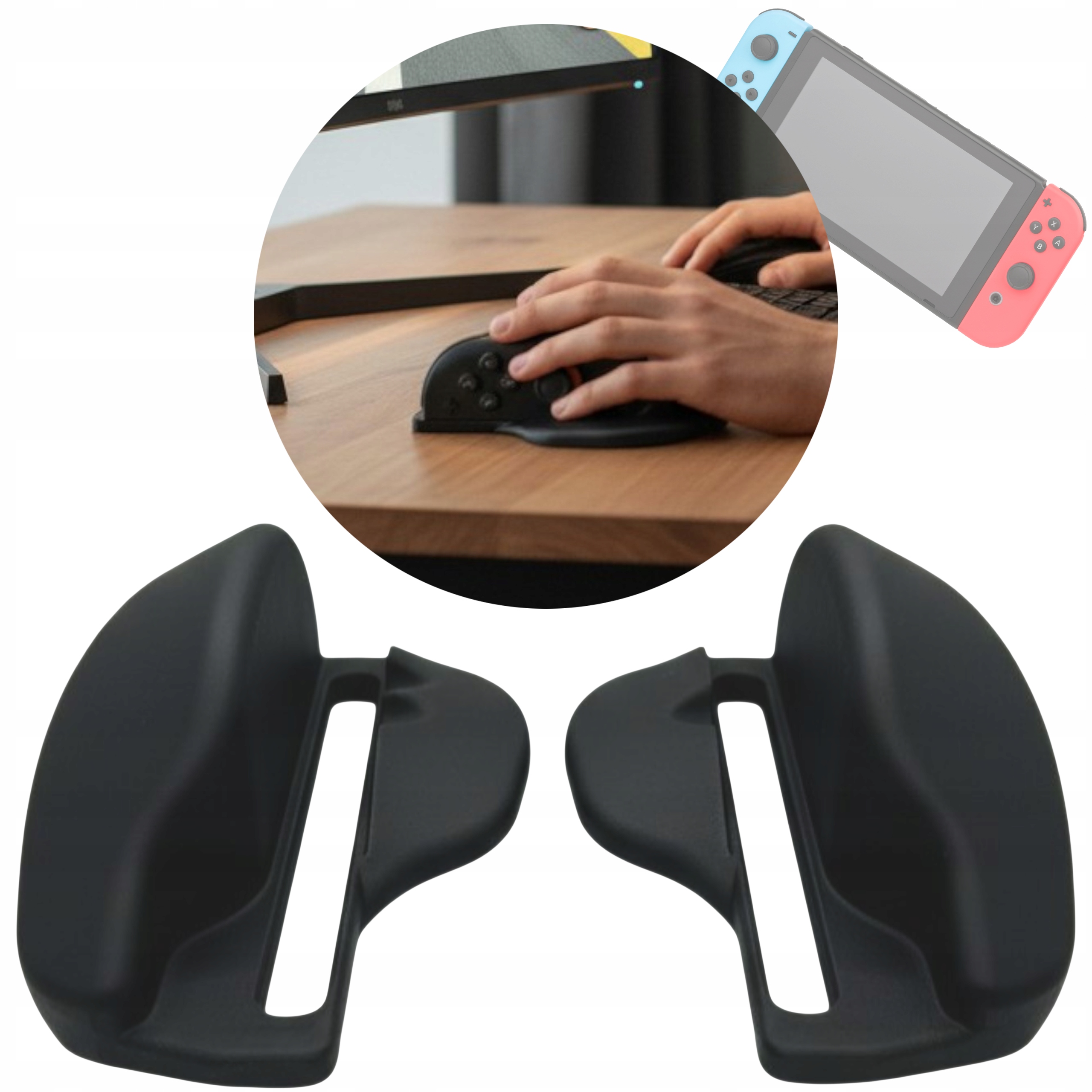 Pad bezprzewodowy do konsoli Nintendo Switch czarny