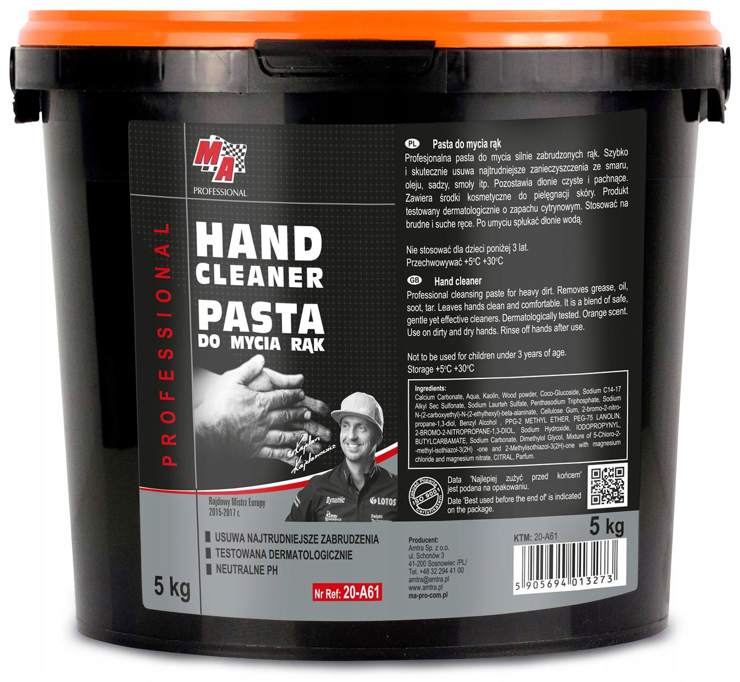 

Moje Auto Pasta Bhp Do Mycia Rąk 5KG