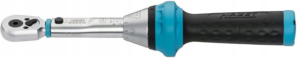 Momentový kľúč 5107 B-3CT 1-9 Nm s držiakom bitov 1/4" Hazet