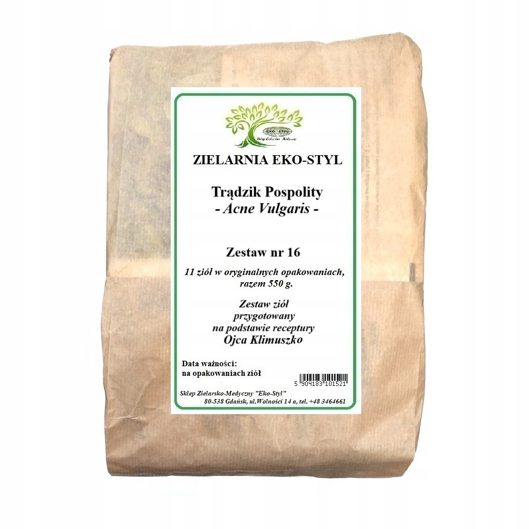 Trądzik Pospolity-Zioła Eko-Styl /wg O.Klimuszko