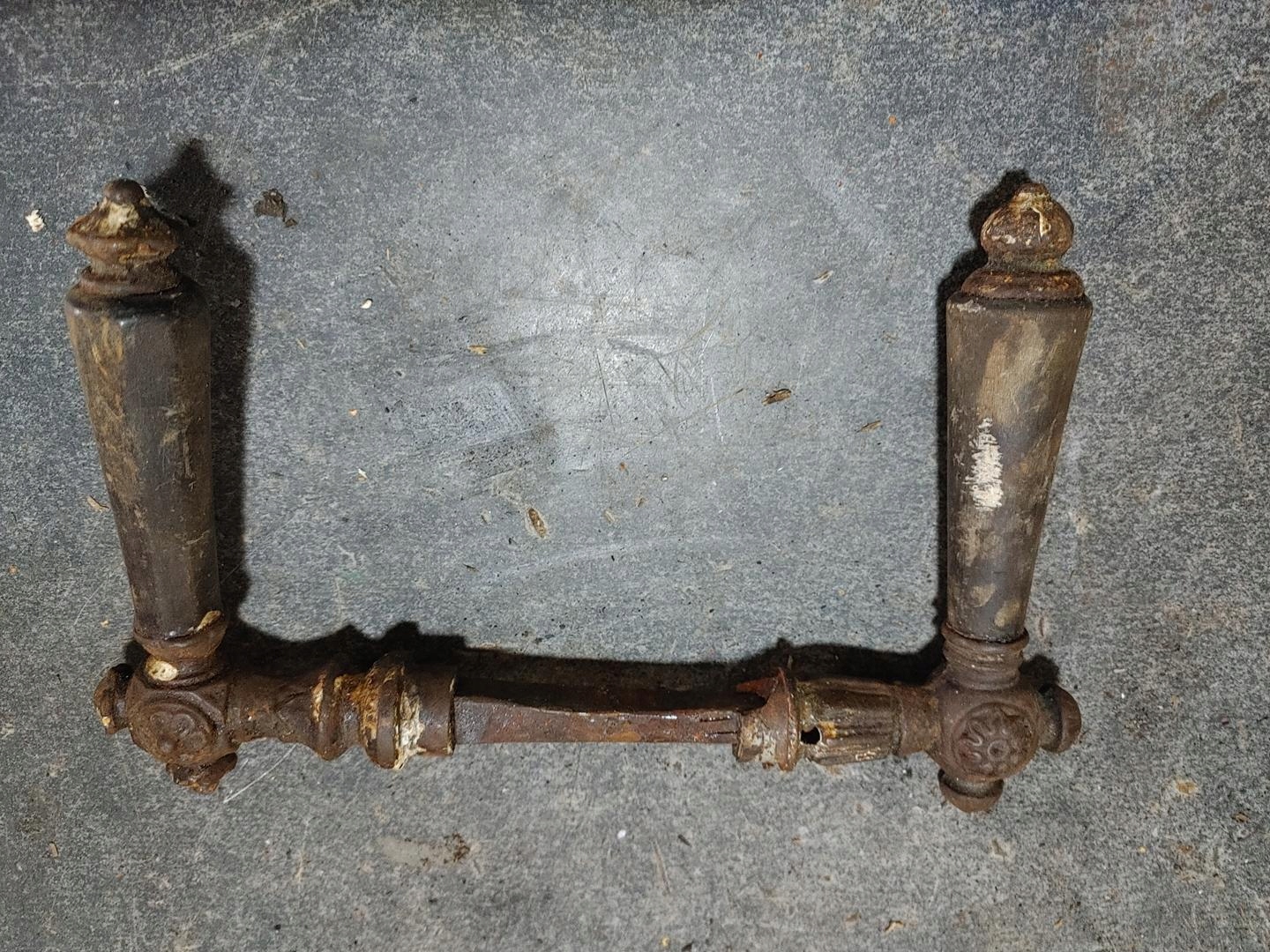 STARA ZABYTKOWA KLAMKA DRZWI ORYGINAŁ OKAZJA RĄCZKA RETRO VINTAGE