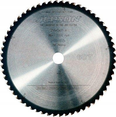 Kotoučová pila, pilový kotouč 255x25,4x2,0 mm 60Z pro ocel Jepson Power