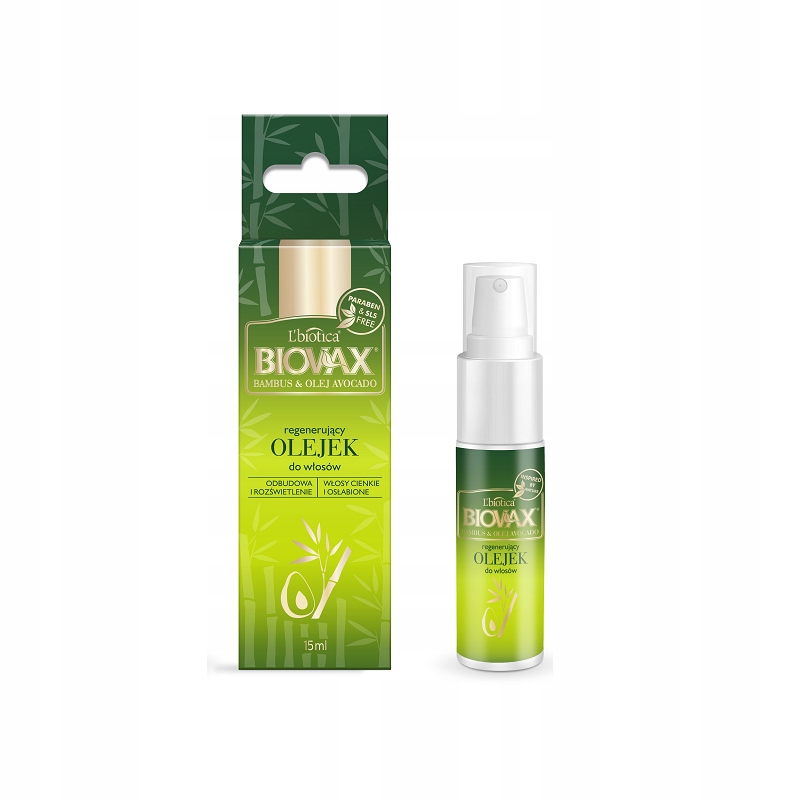 

Biovax Bambus & Olej Avocado Olejek Do Włosów