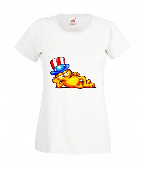 

Damska Koszulka Garfield Kot Kocur Kotek