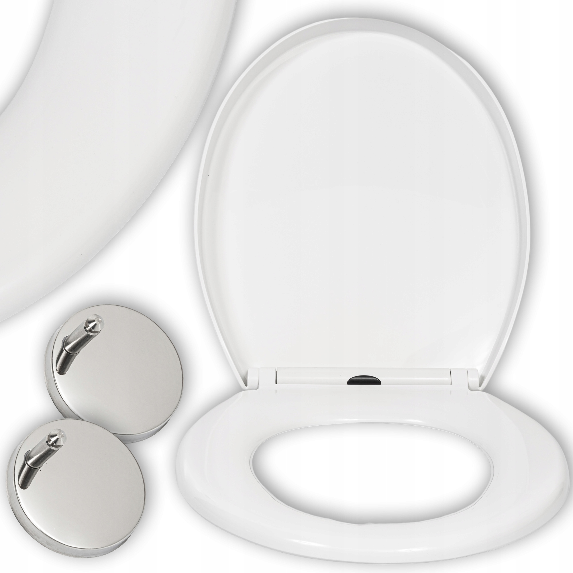 DESKA SEDESOWA DO WC UNIWERSALNA WOLNOOPADAJĄCA KLOZETOWA POKRYWA WYPINANA