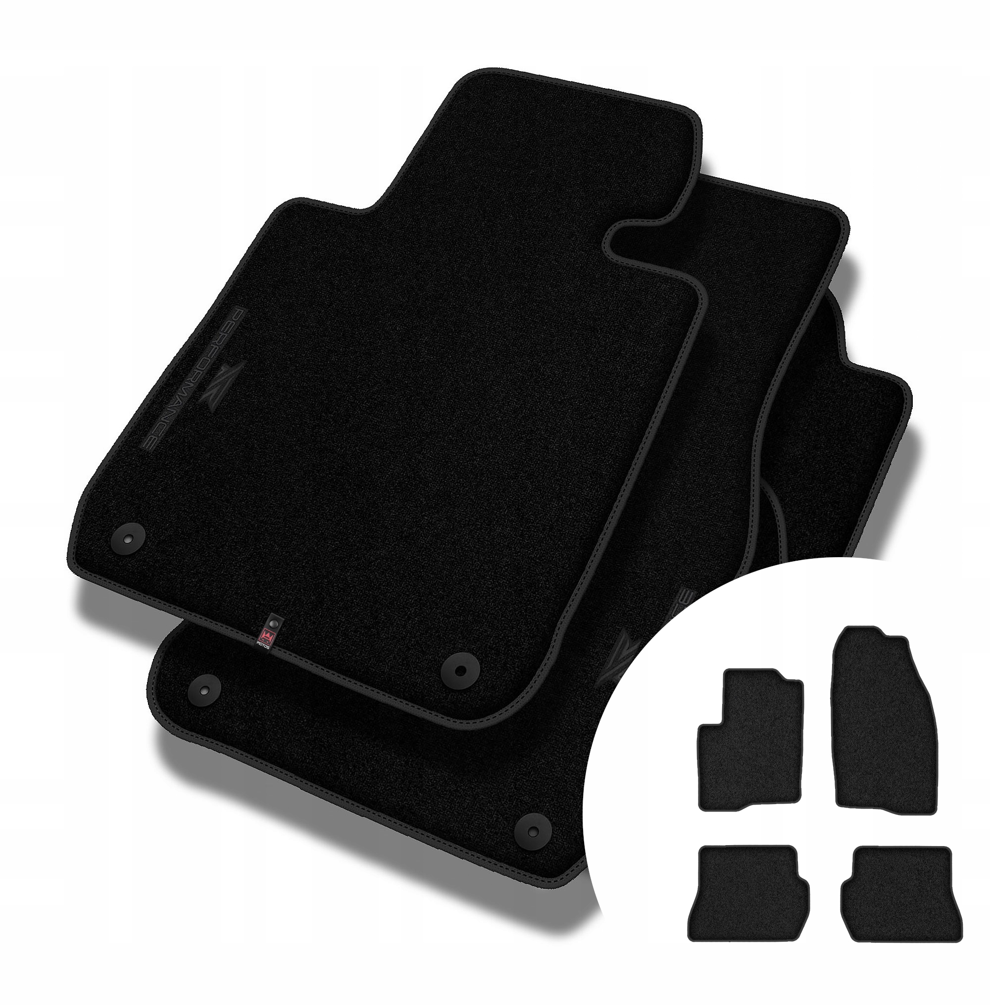 Velúrové koberčeky Performance Premium pre Ford Fusion 2005-2012