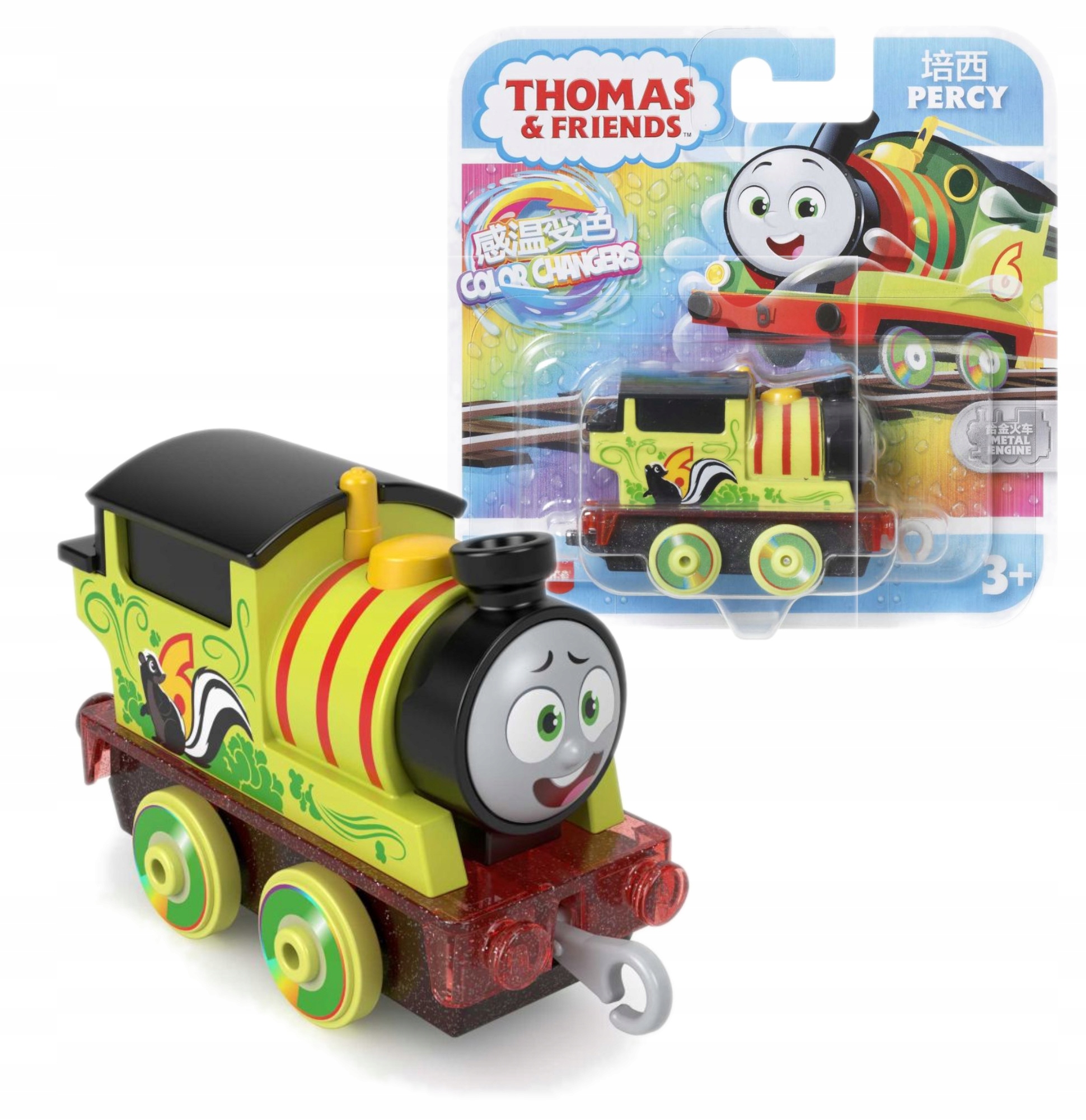 

Mattel TiP Percy Zmiana Koloru HMC30 HMC46