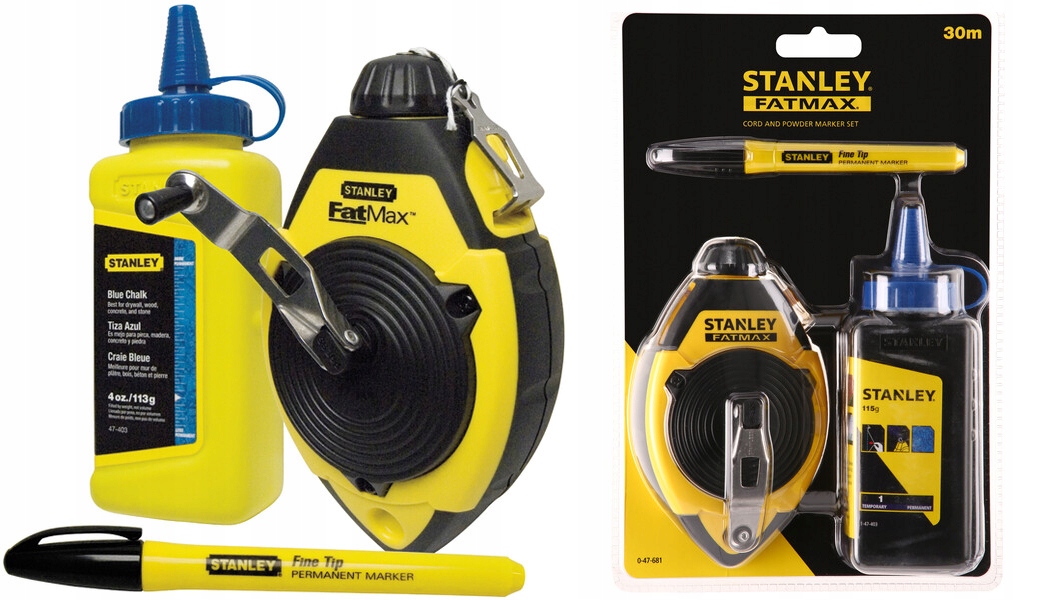 

Stanley sznurek traserski 30M kreda marker 47-681
