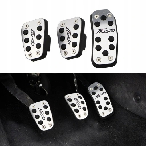 NAKŁADKI na PEDAŁY FORD forda FIESTA MK7 2009-2015 Waga produktu z opakowaniem jednostkowym 0.3 kg