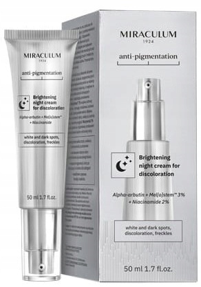 Miraculum Anti-Pigmentation Noční krém na zesvětlení pigmentových skvrn 50 ml