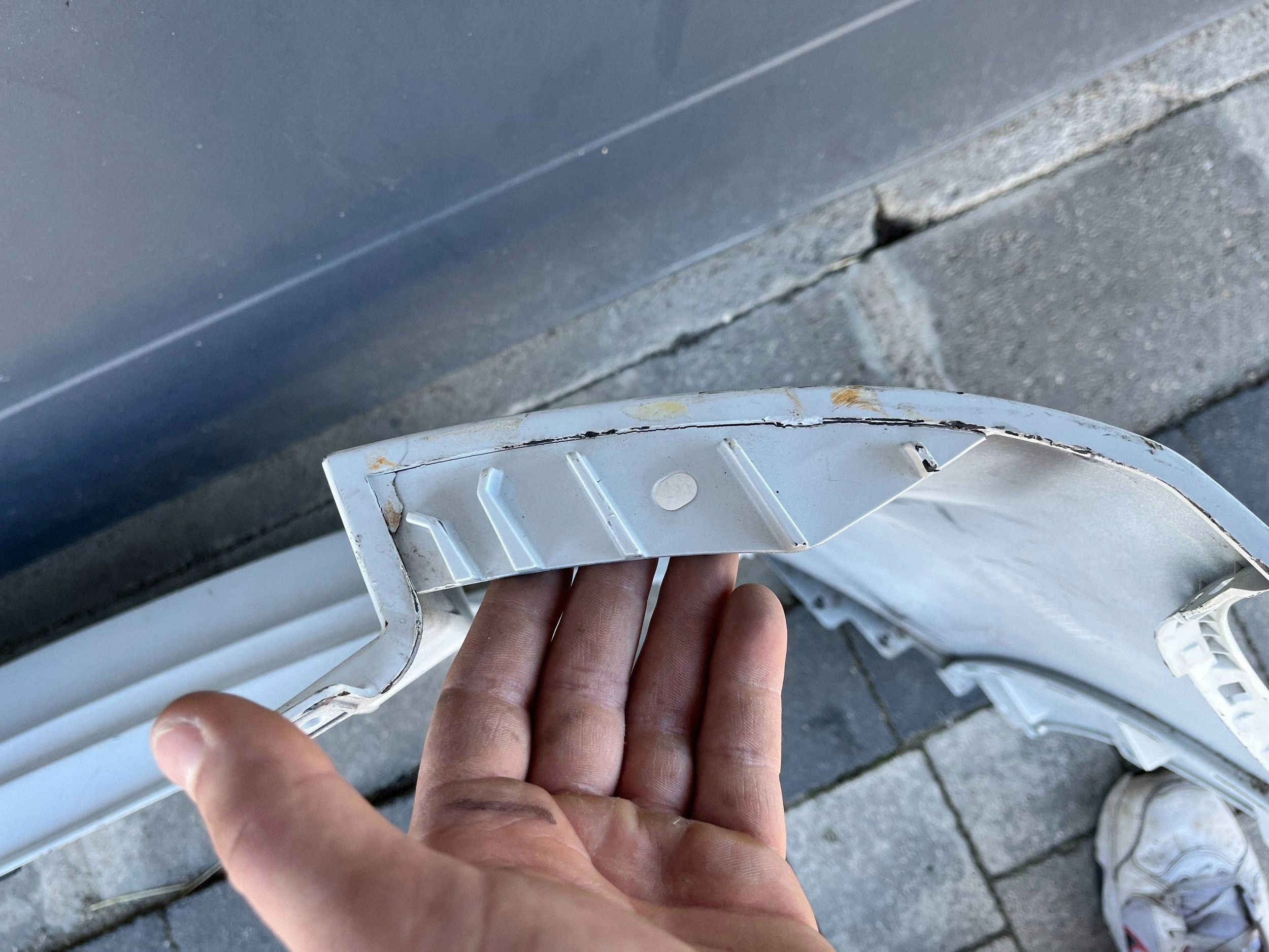 bumper rear rear part KIA NIRO 86600Q4090 @M