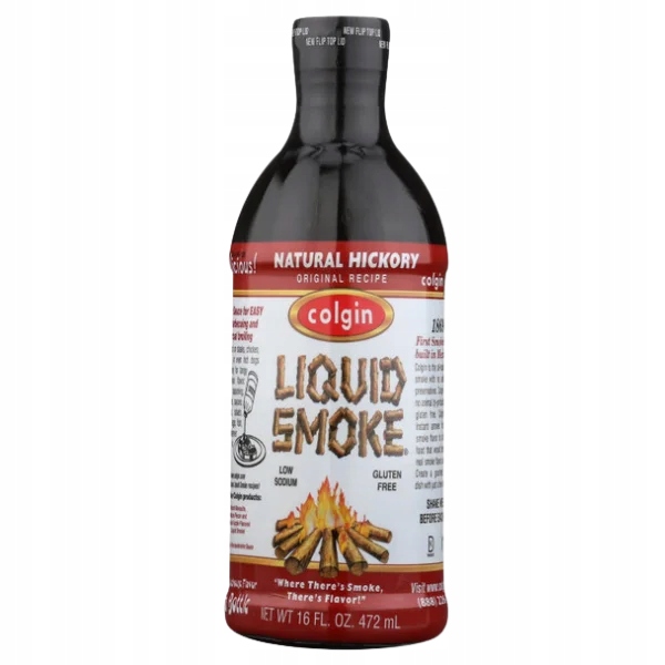 Levně Udírenský kouř Natural Hickory Liquid Smoke 472 ml Colgin