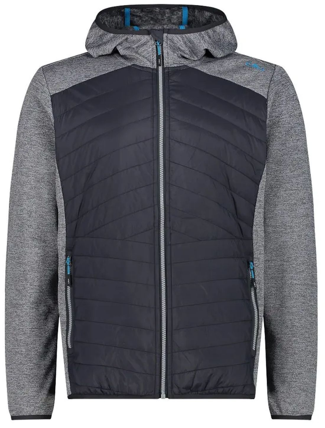 Dešťová Bunda Cmp Hybridní Mužská Fixní Hood 32H5497 U423