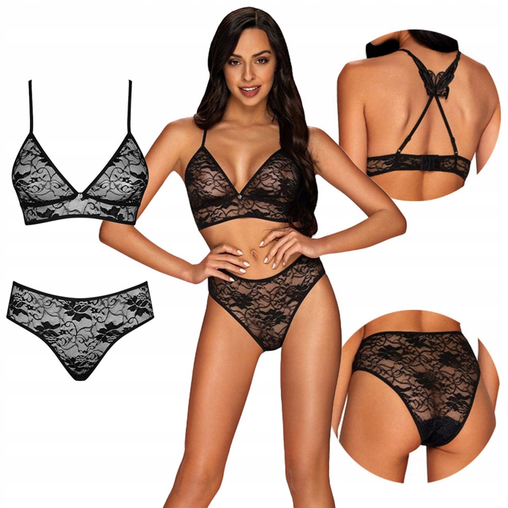 Komlet Podprsenka a kalhotky Kokietta Obsessive Bra & Panties S/m