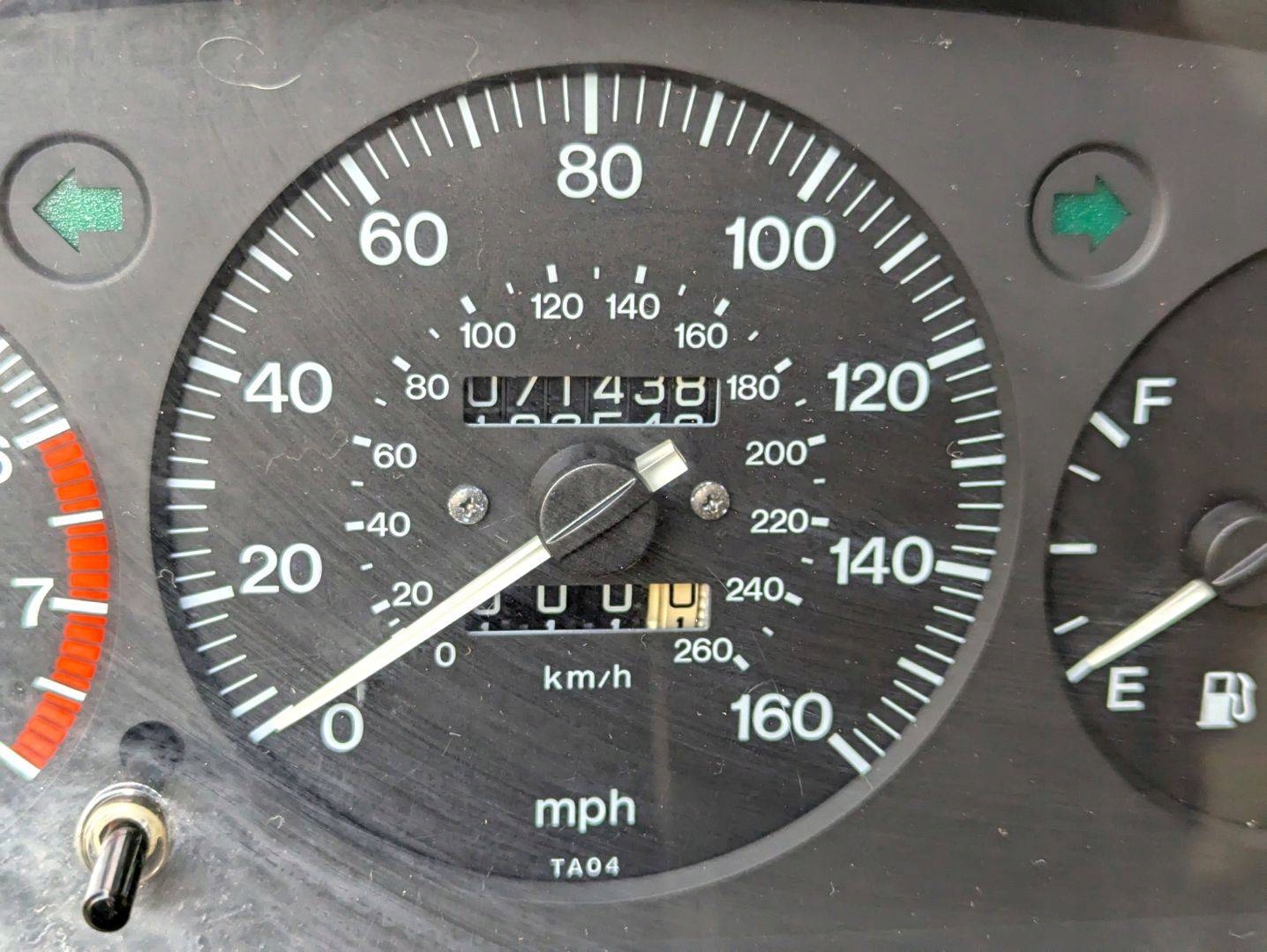 dials Mazda Xedos 9 facelift 1999 TC52-55-430