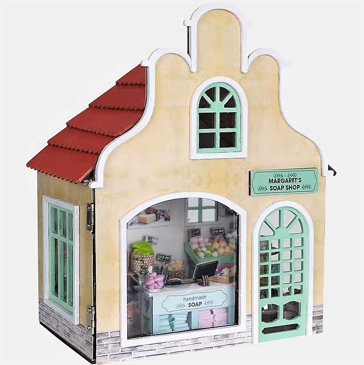 DIY Zrób to sam SKLEP Z MYDŁAMI MARGARET LED LIGHT