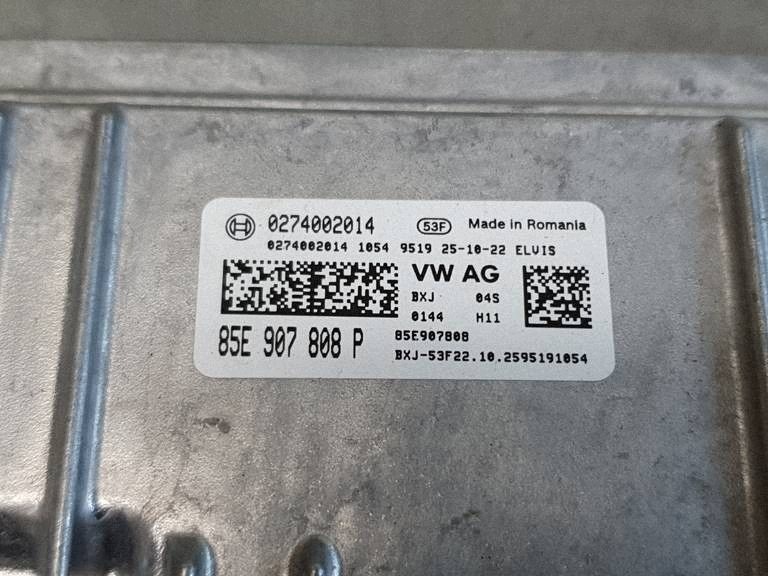 Audi Q6 e-tron control unit of the engine 85E907808P
