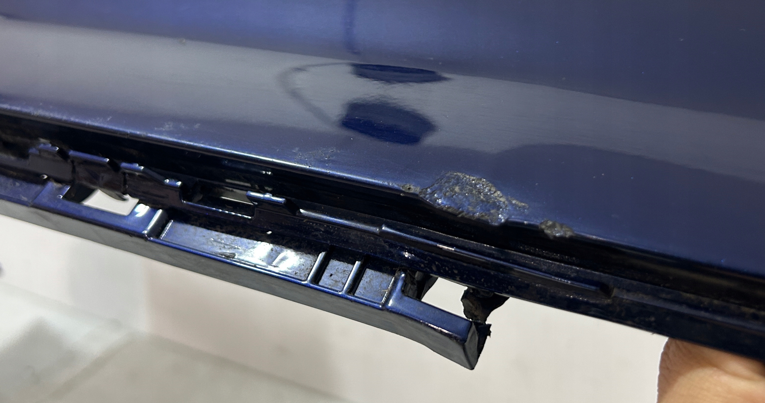 bumper rear part rear AUDI A4 B9 LIFT KOMBI S-LINE PDC