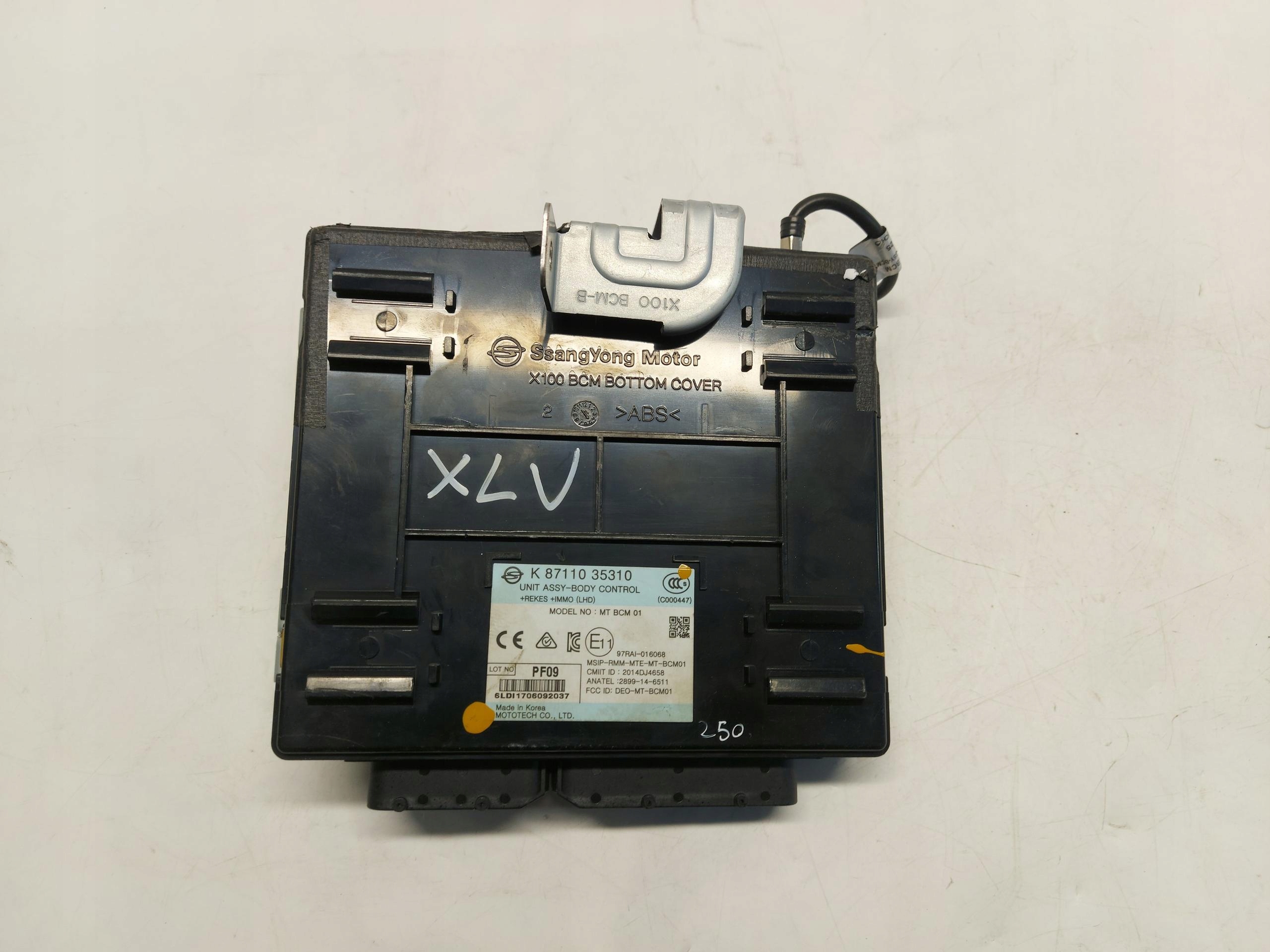 SSANGYONG XLV module control unit BCM 87110-35310