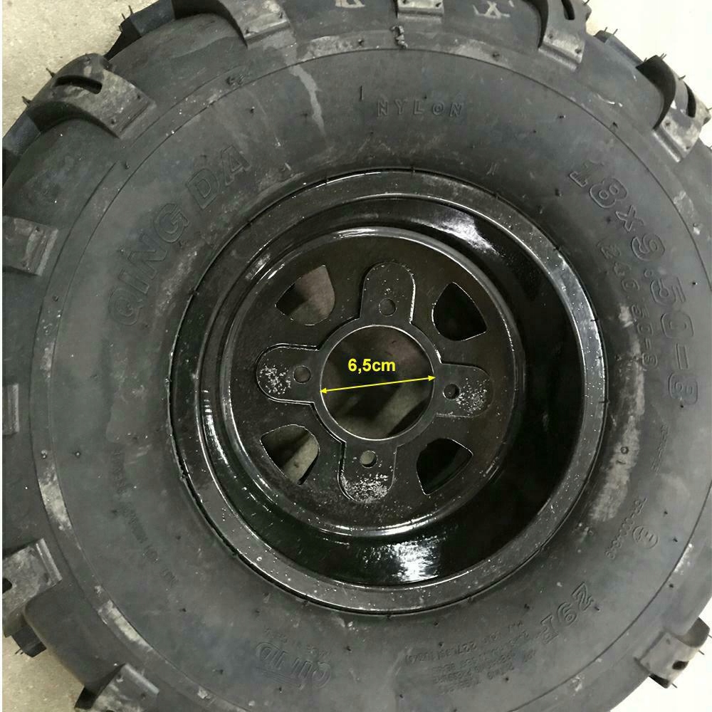 KOŁO OPONA Z ALUFELGĄ TYŁ 18x9,5x8 QUAD FUXIN ATV 125 Kod producenta SUQ818950A018