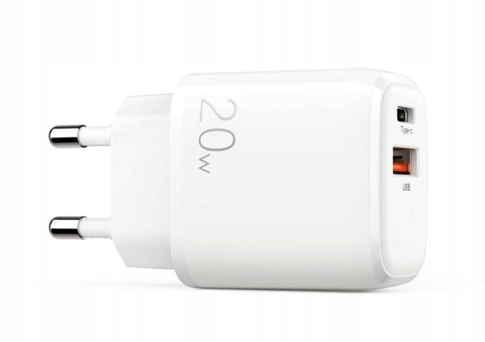 

Joyroom Szybka Ładowarka 2-PORTY Usb-c PD-20W 3A