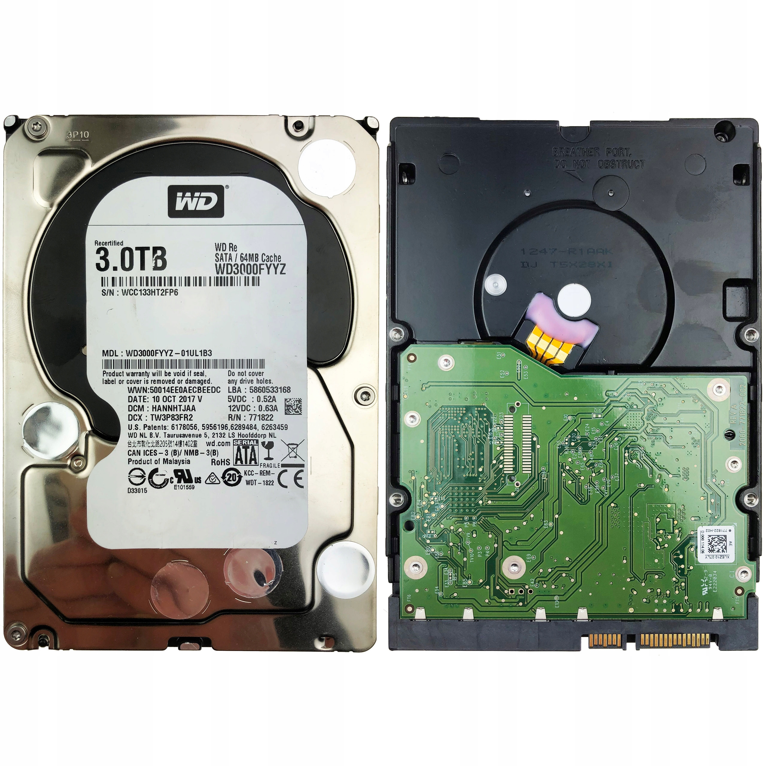 WesternDigital WD30EFRX 3TB 4台セット Amazon | Western Digital HDD 3TB WD Red NAS RAID 3.5インチ