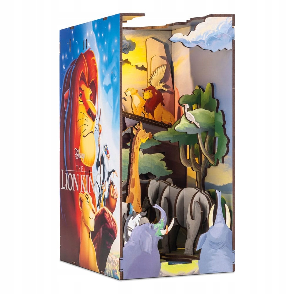 Disney Tiny Adventures Book Nook Mini-Diorama Lví král 23 cm