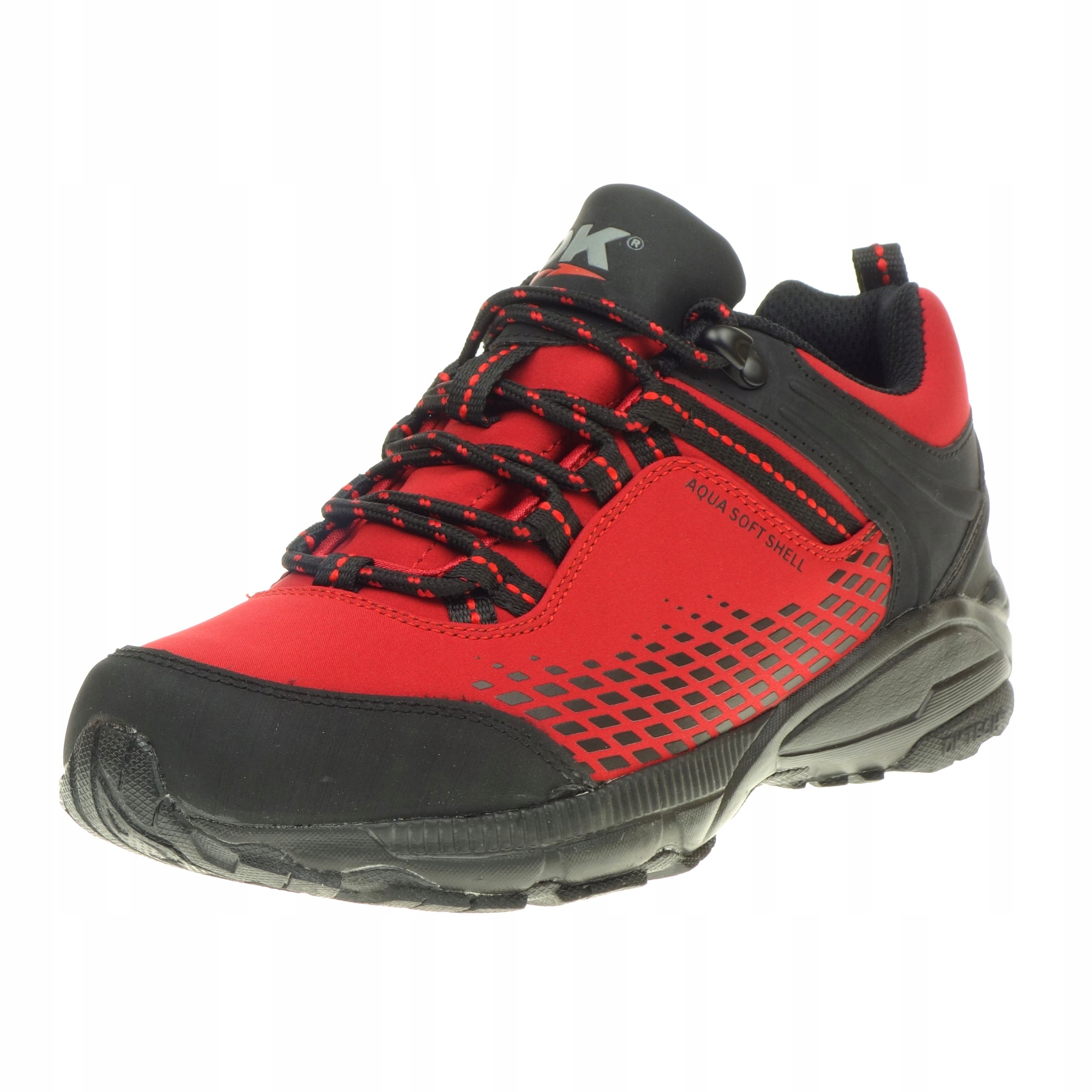 Trekkingové boty Dk Tech Prince SoftShell Outdoor Sportovní boty Red 38