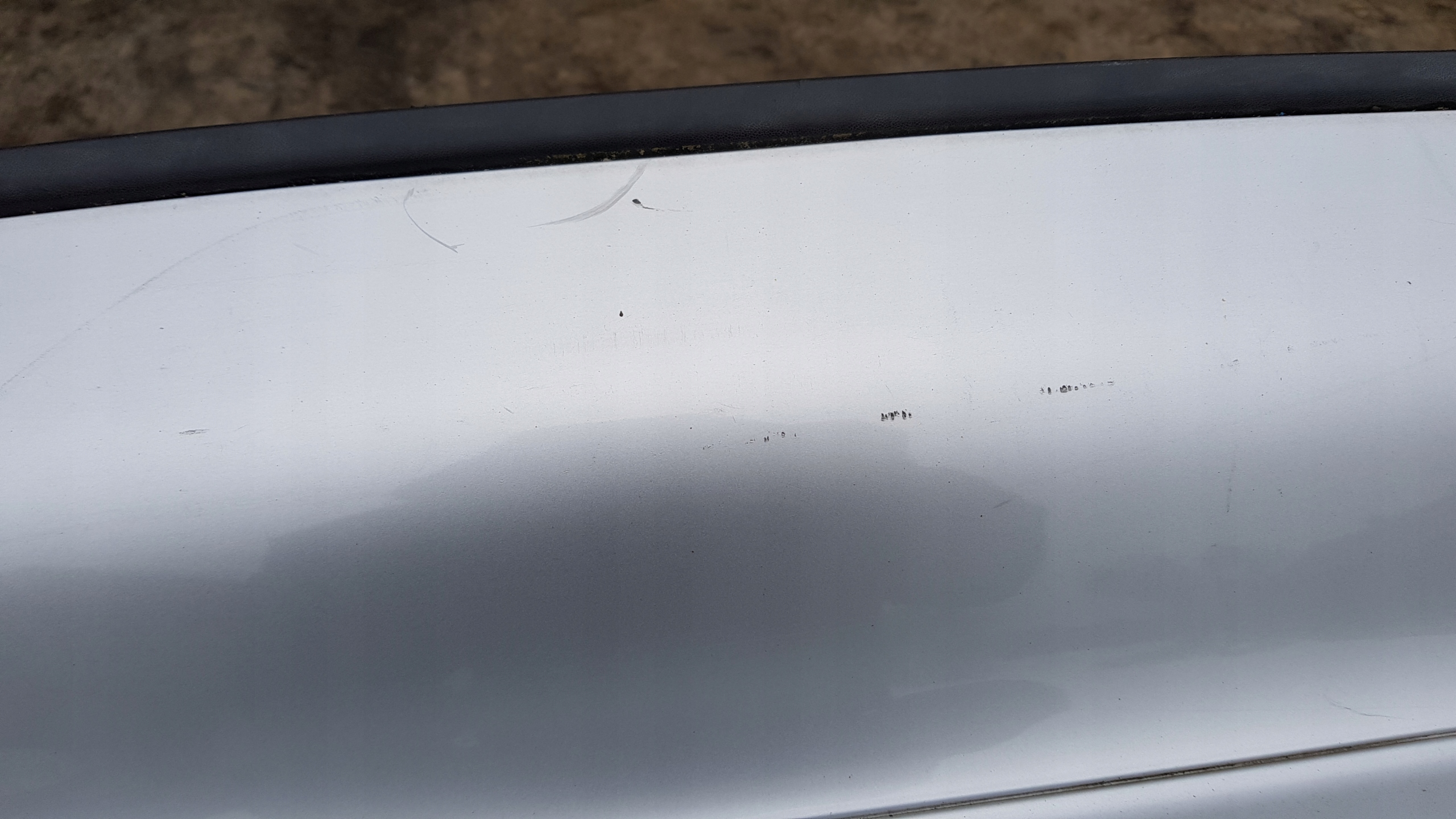 BMW E39 Stoßstange heck TOURING TITANSILBER
