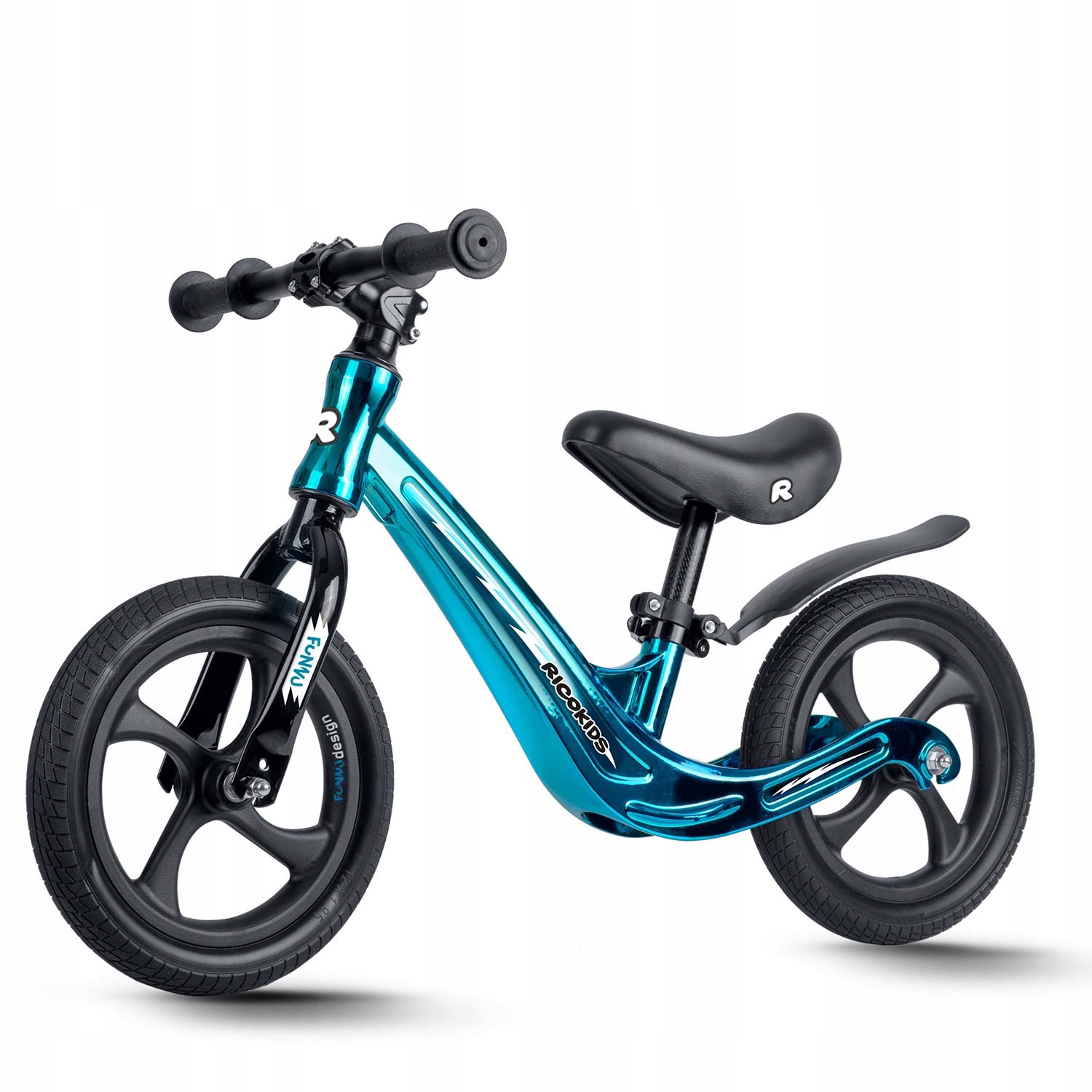 Rowerek biegowy dla dzieci magnesium Ricokids Funnu lekki